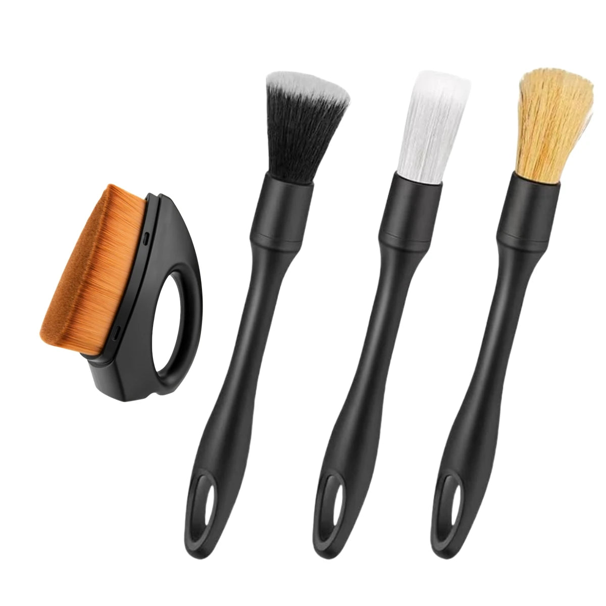 5-Piece Car Detailing Brush Set – Interior & Vent Cleaning Kit