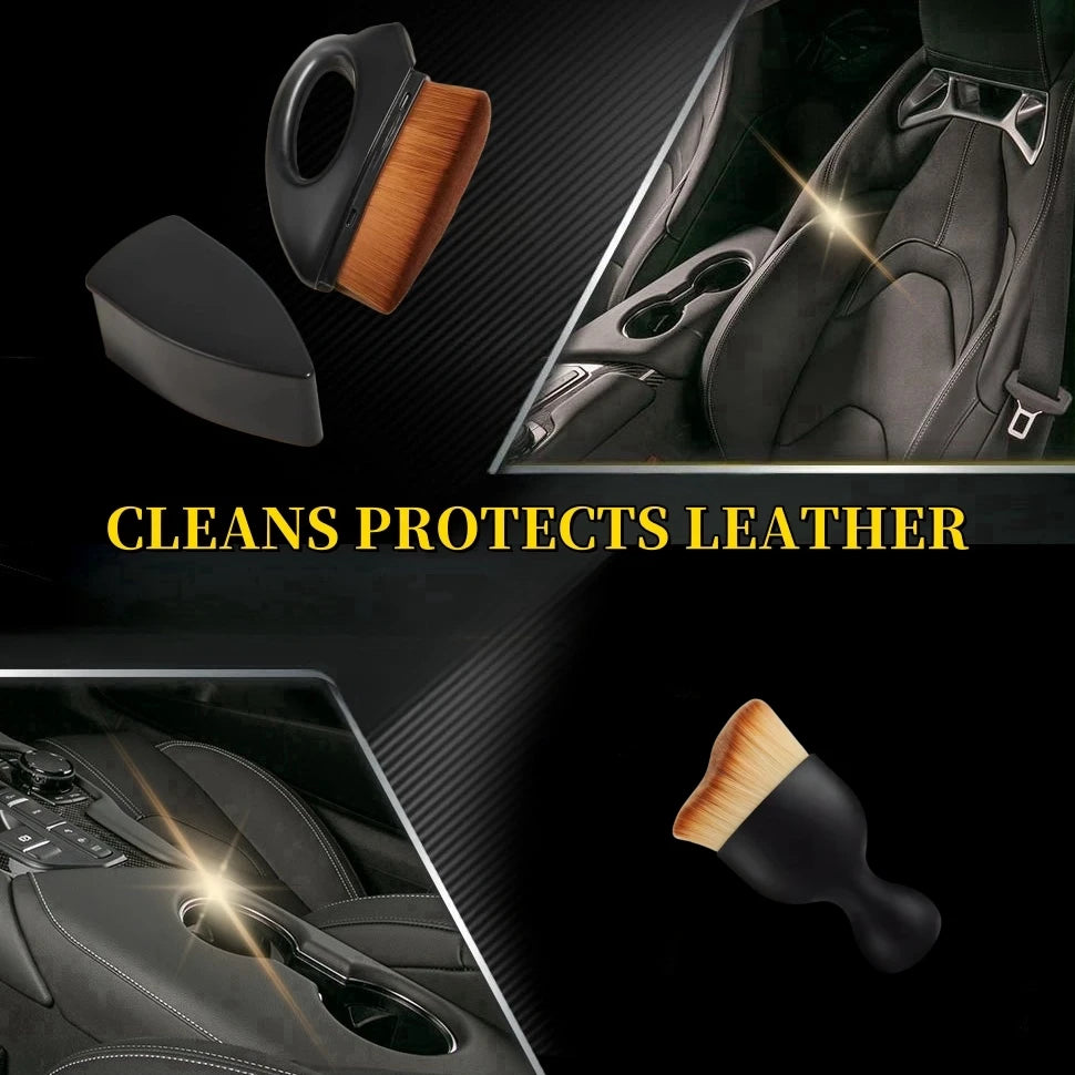 5-Piece Car Detailing Brush Set – Interior & Vent Cleaning Kit